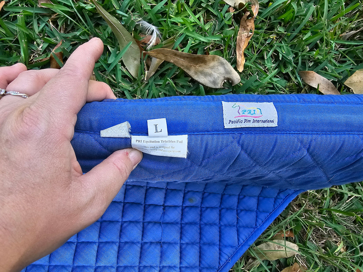 PRI Equitation Pad used