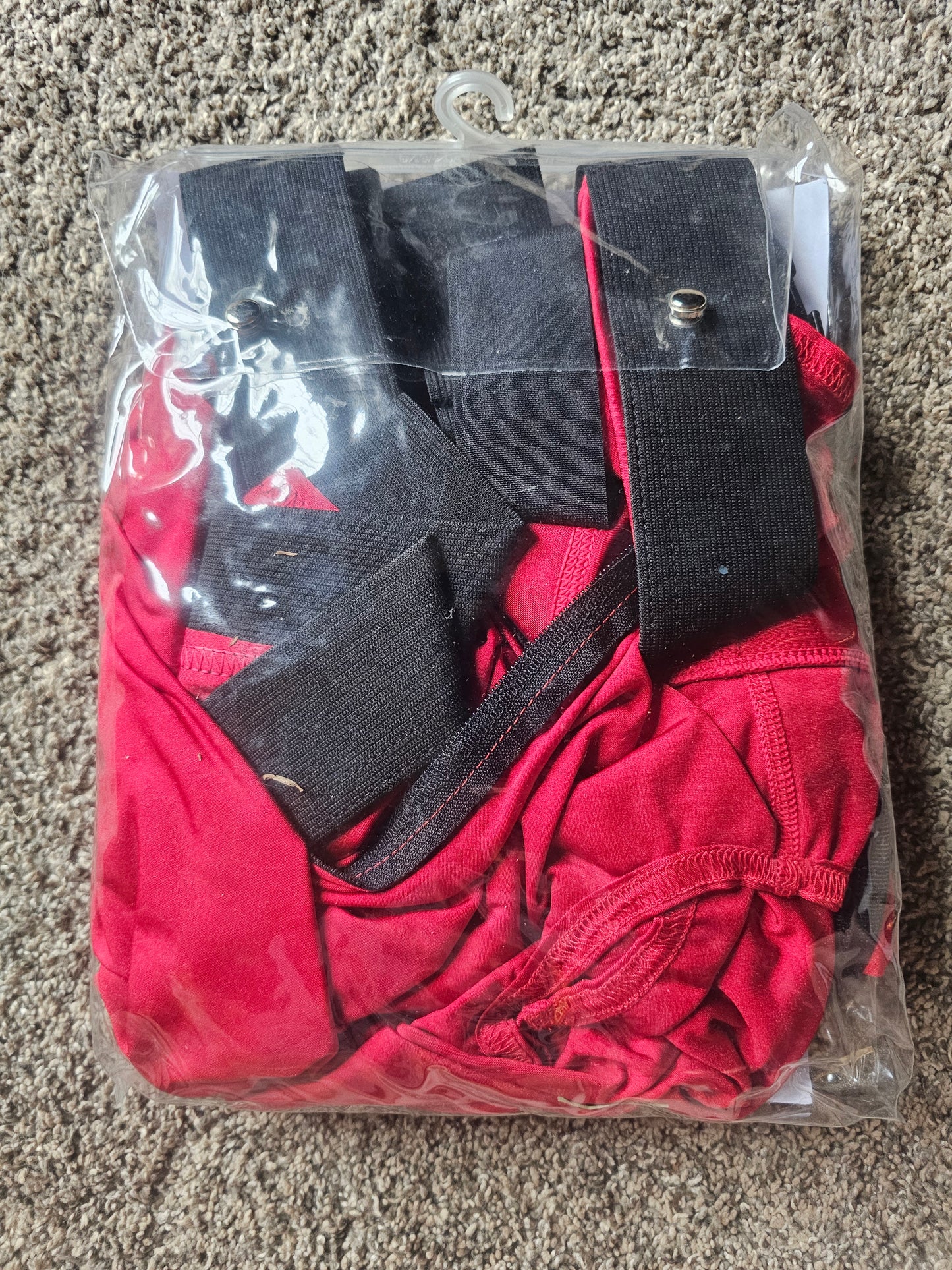 Red Sleezy Slinky like new