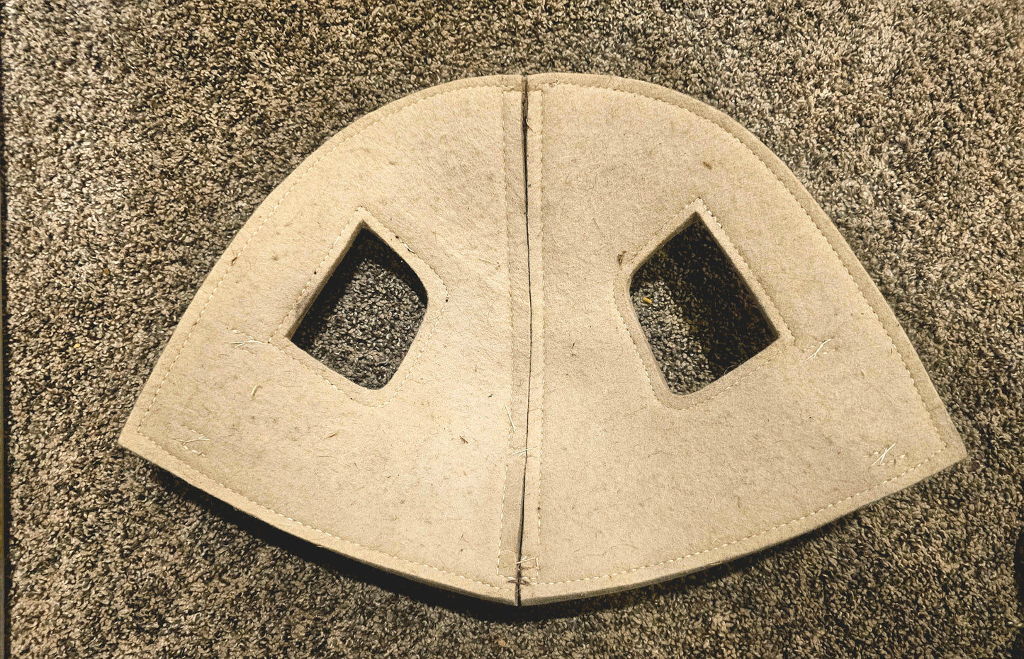Shipping Helmet for Horses, Felt
