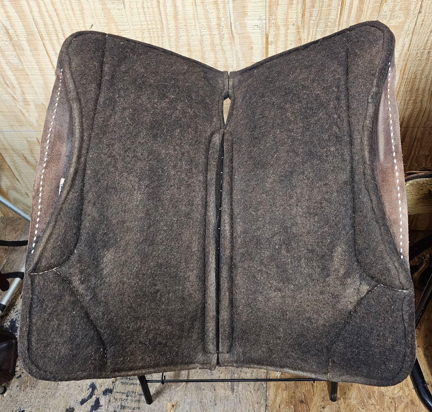 Best Ever Wool Saddle pad used