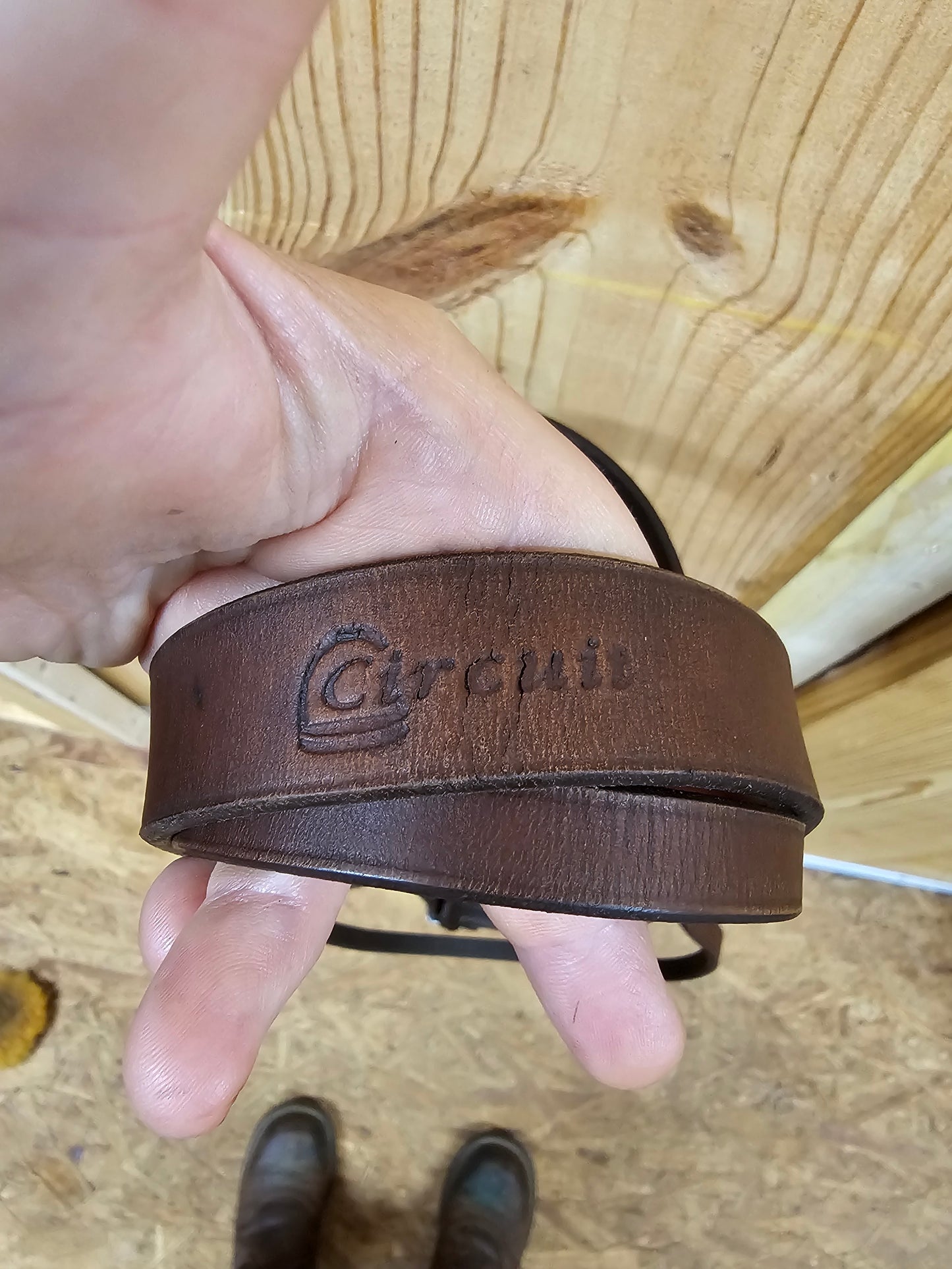 Circuit Figure 8 Raised Hunter Jump Bridle used