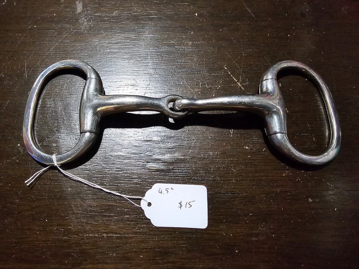 4.5" Eggbutt snaffle