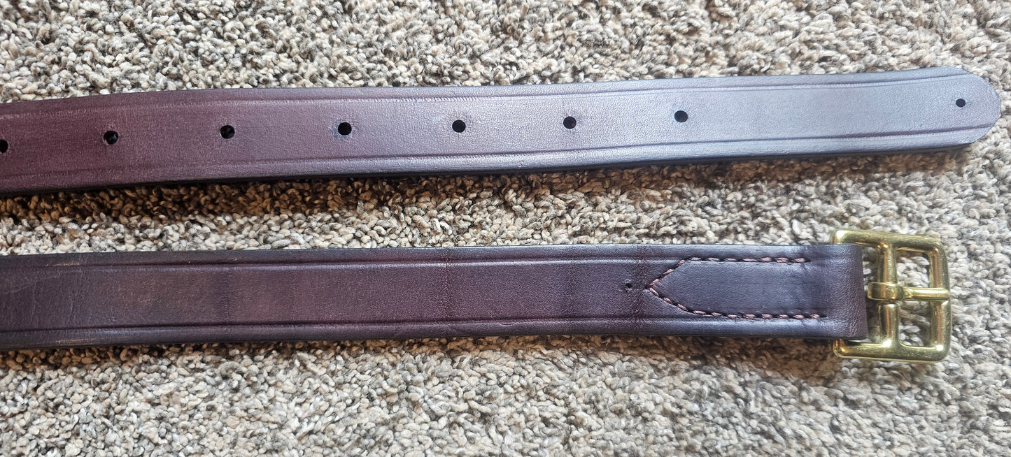 63" Pair of Stirrup Leathers