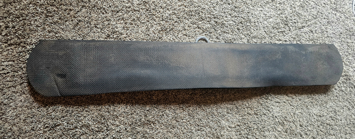 30" Weaver black Neoprene straight cinch