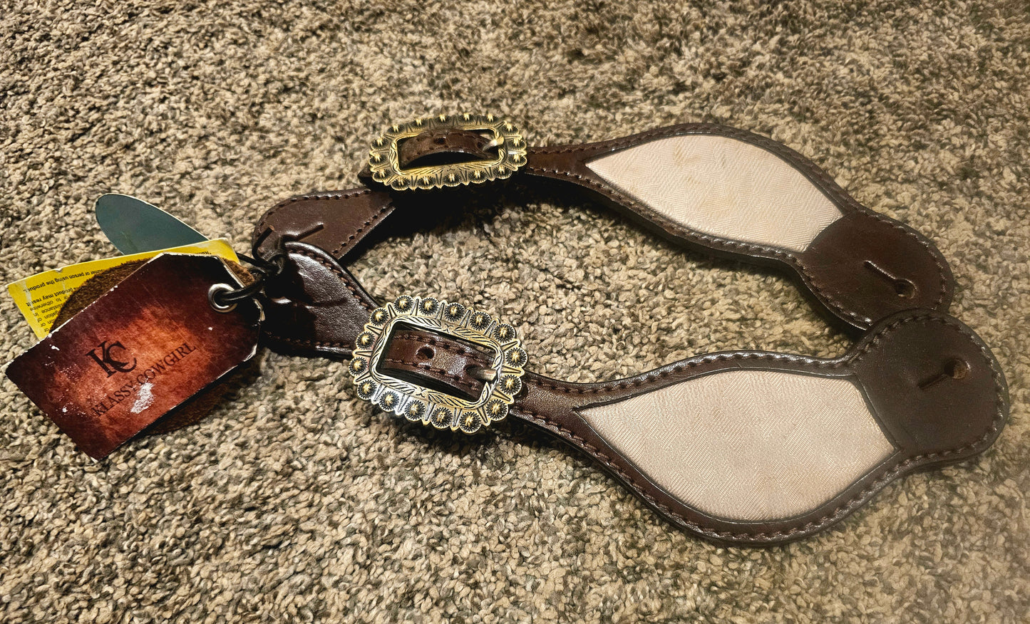 NWT Klassy Cowgirl Western Spur Straps