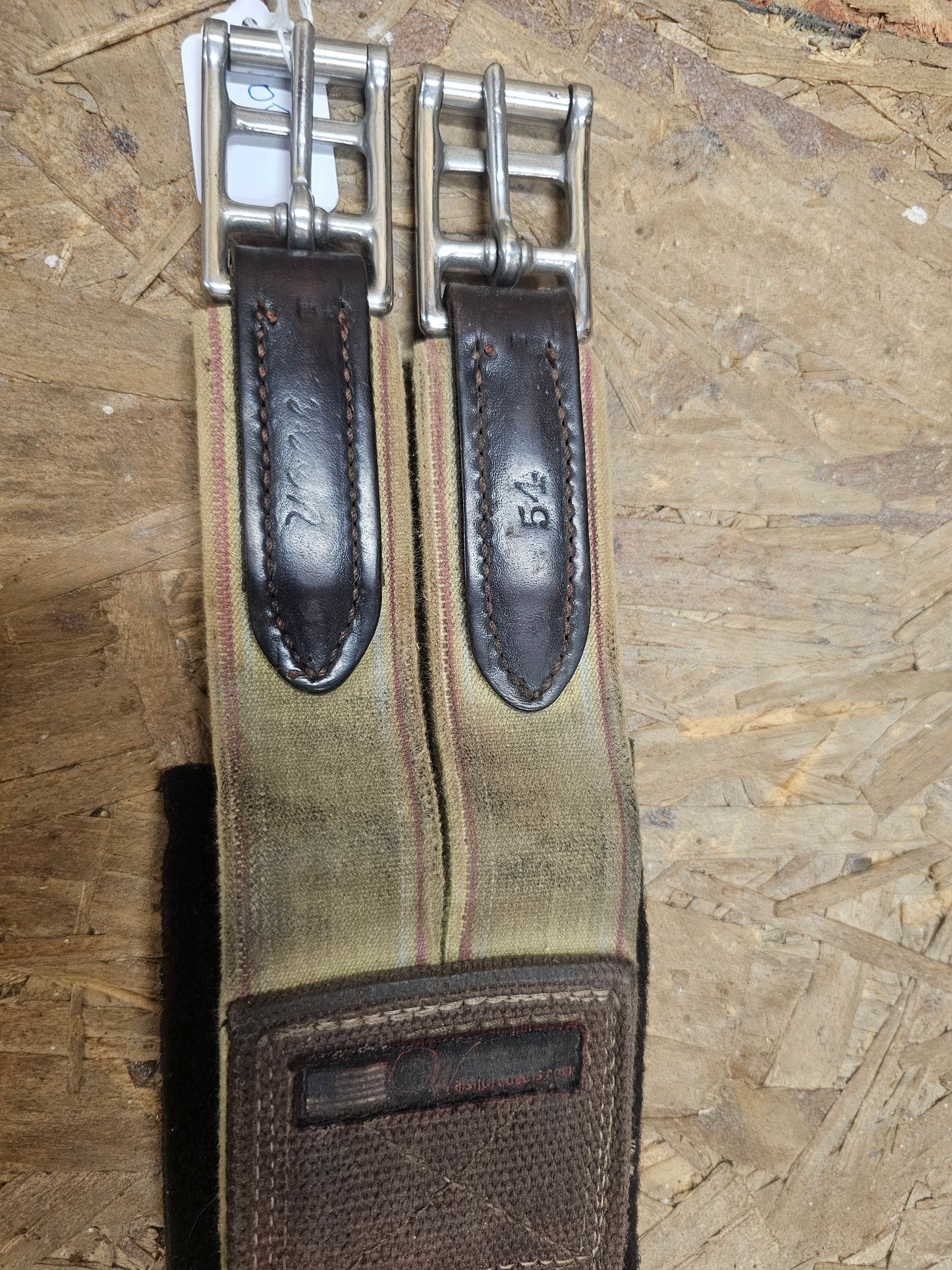 54" Walsh saddle girth with removable liner