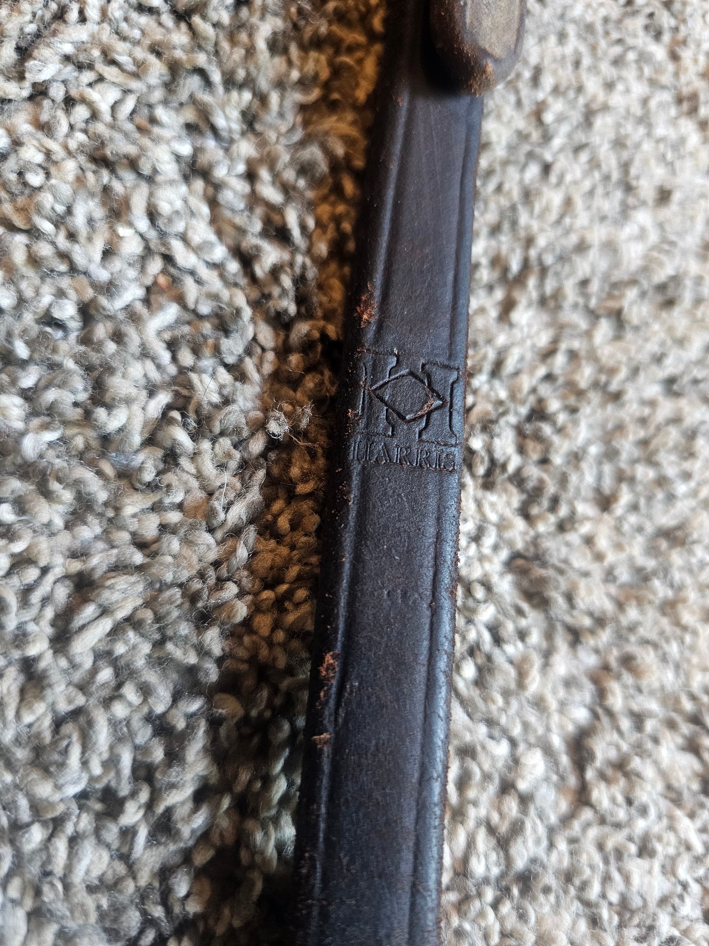 Harris working headstall one ear