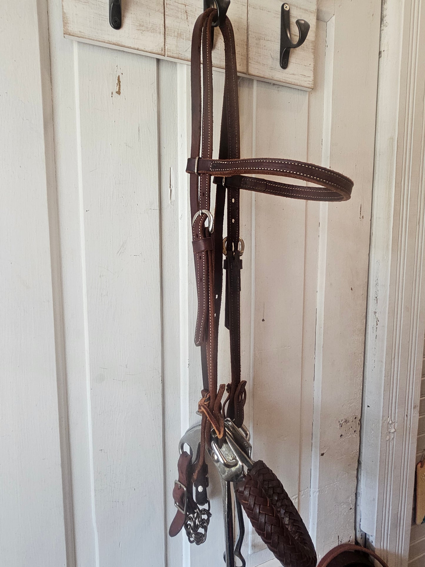Western Hackamore Bridle used