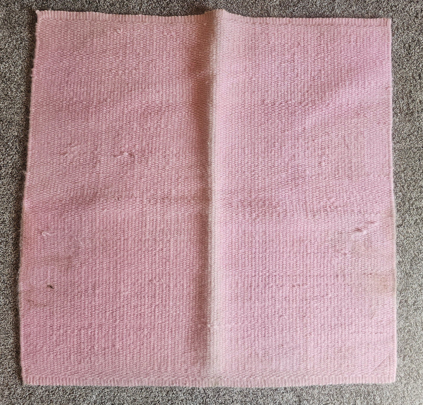 Mayatex soft pink saddle blanket 34"x36"