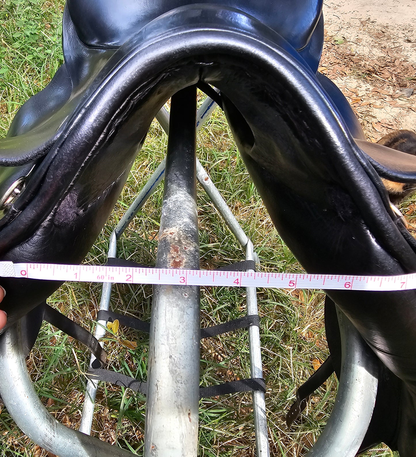 18" Stübben Tristan Dressage Saddle black