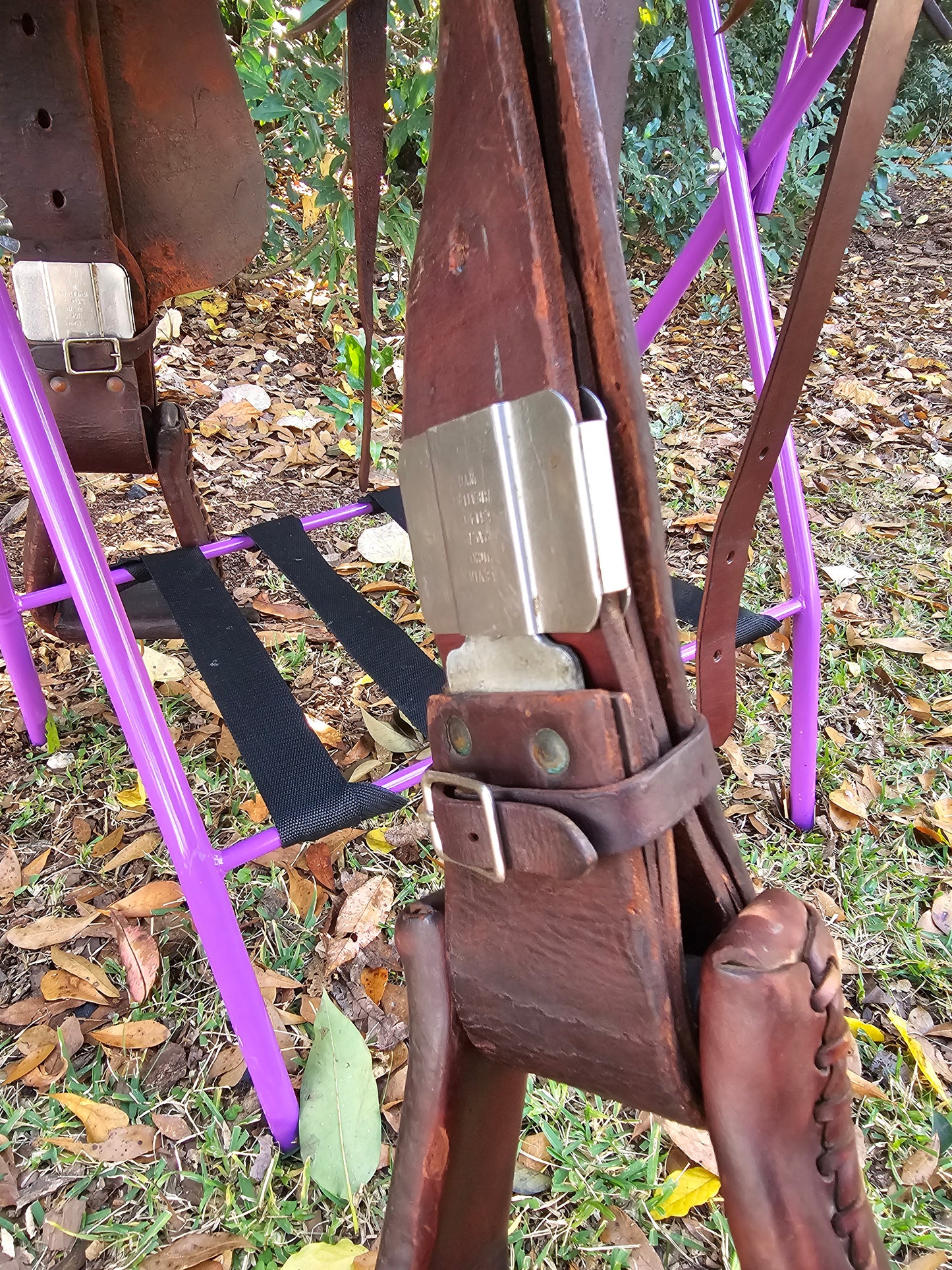 18" Sonny Burt Western Roping Saddle FQHB