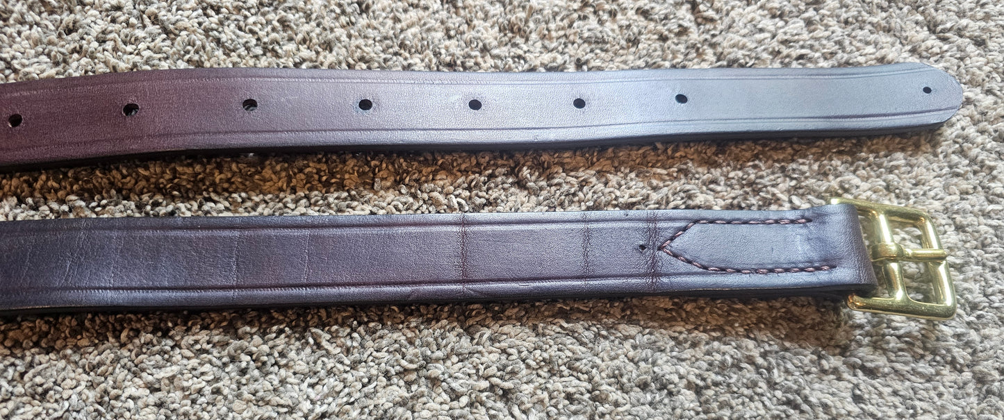63" Pair of Stirrup Leathers