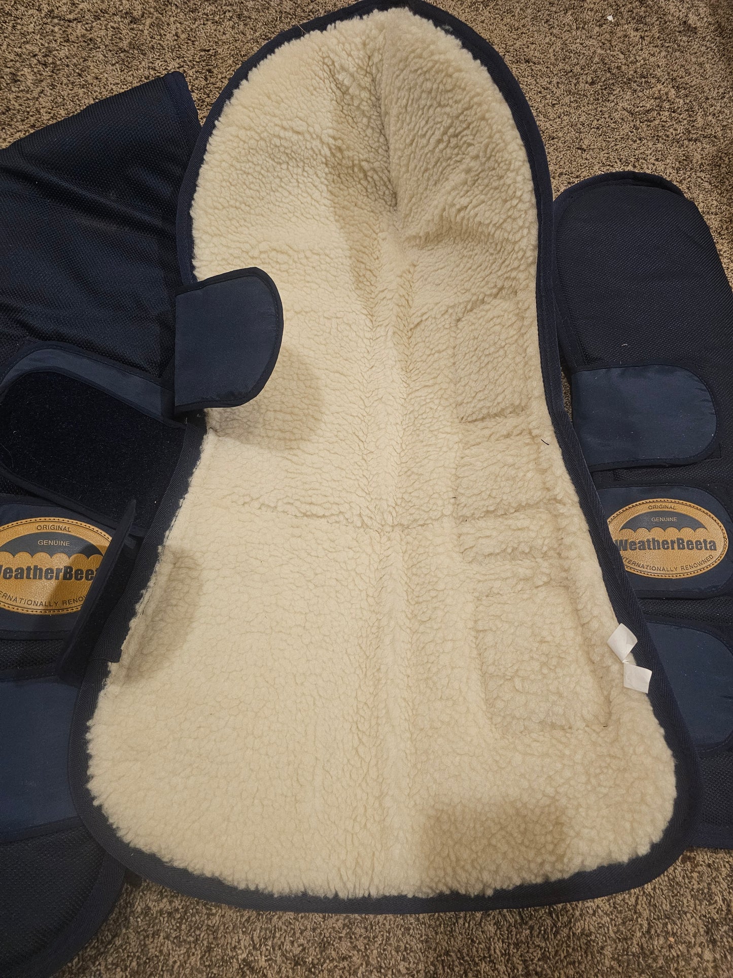 Three New Fleece lined WeatherBeeta Travel Boots Full size