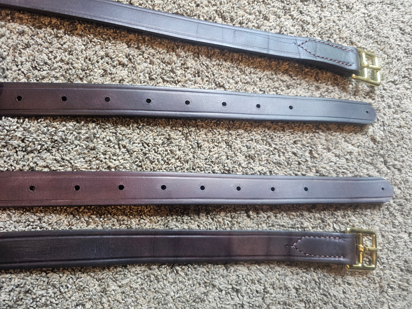 63" Pair of Stirrup Leathers