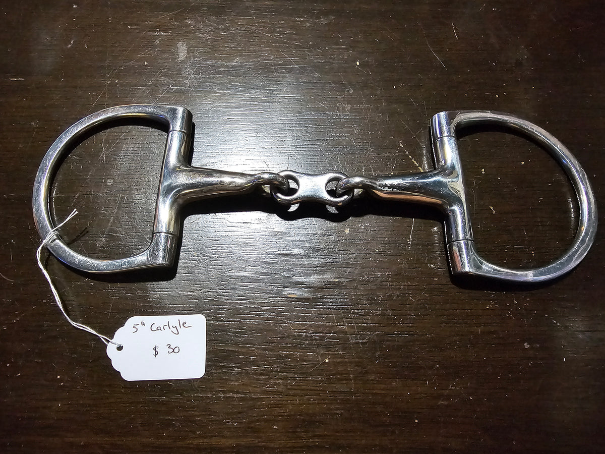 5" Carlyle D-Ring double jointed dogbone bit