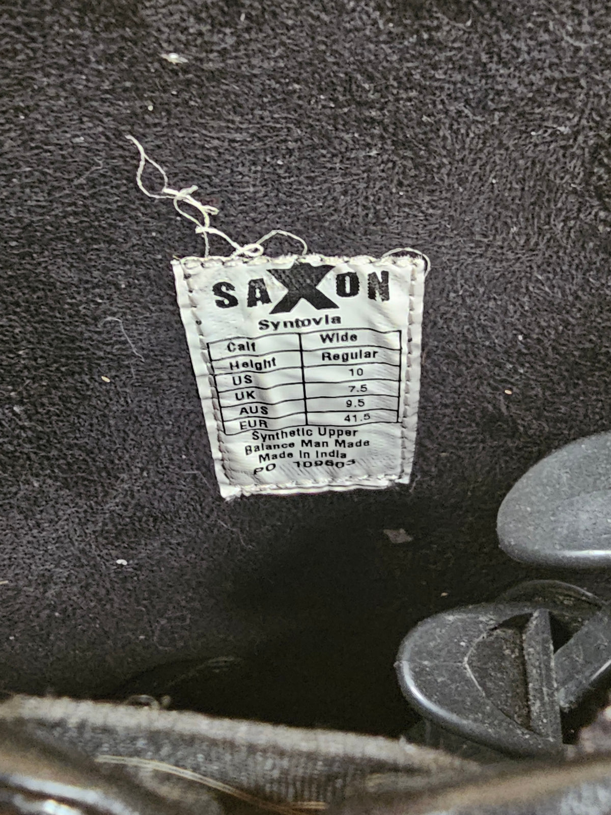 Saxon Syntovia Tall Boots used