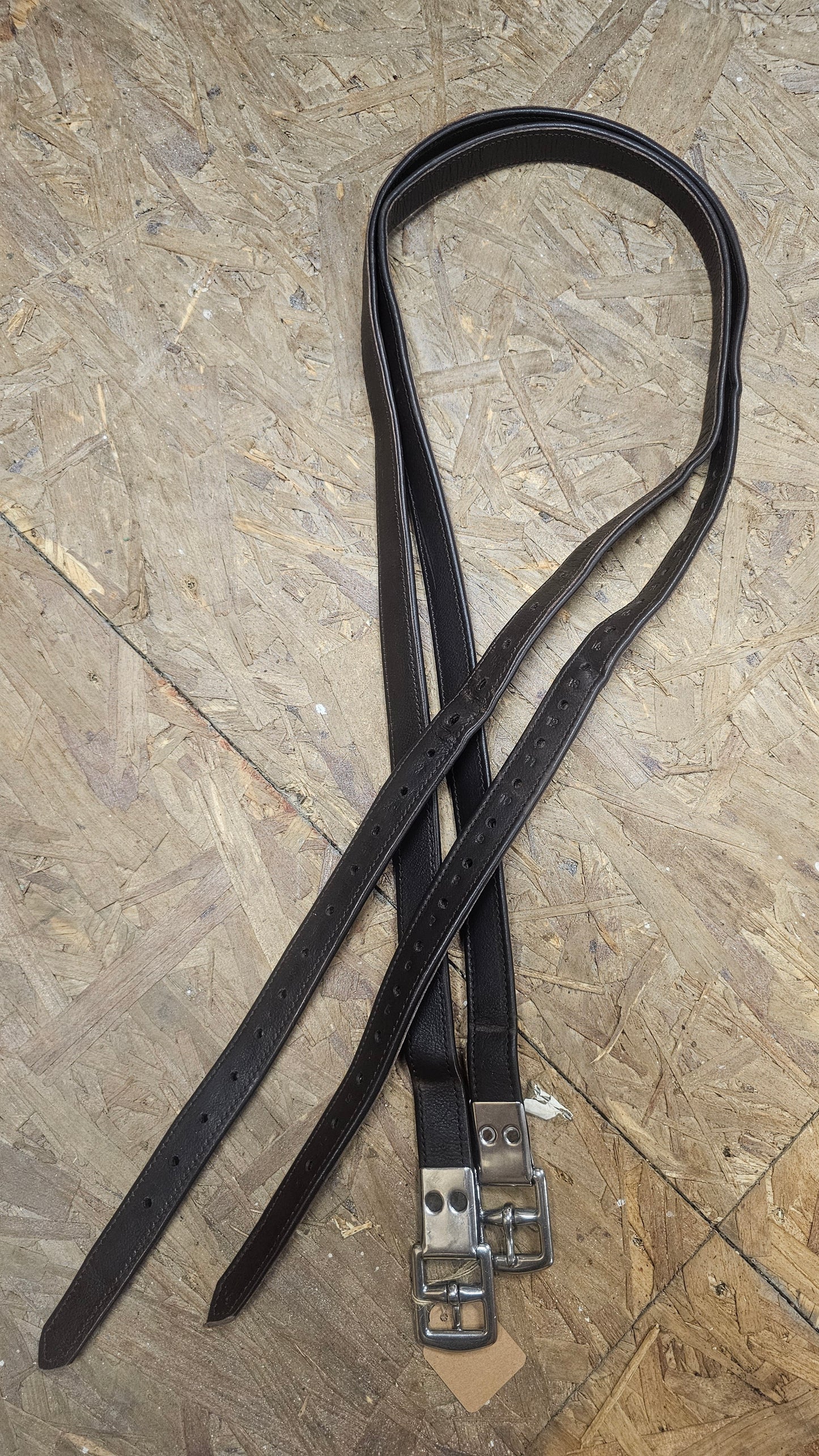 54" English Leathers dark brown supple