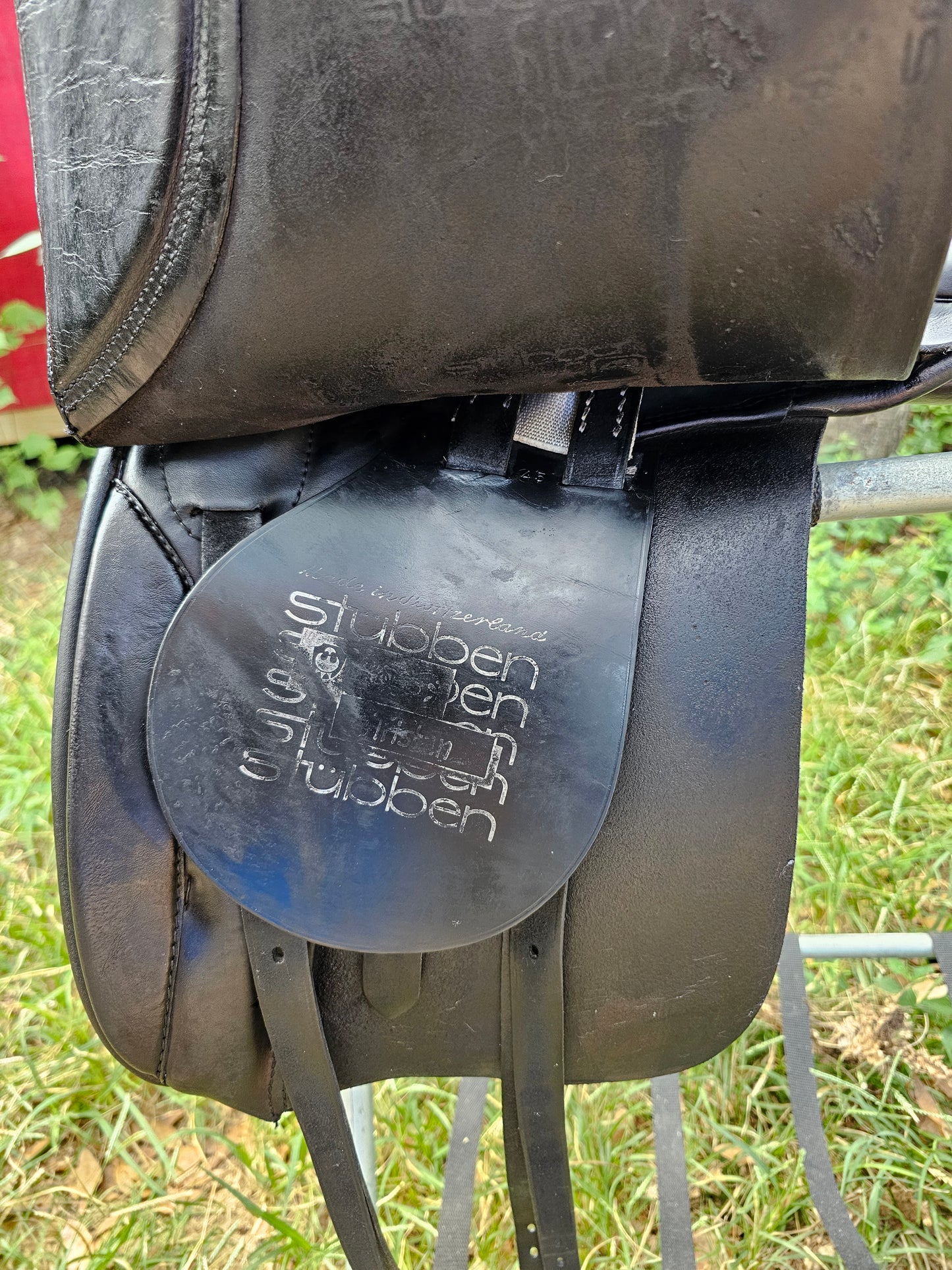 18" Stübben Tristan Dressage Saddle black