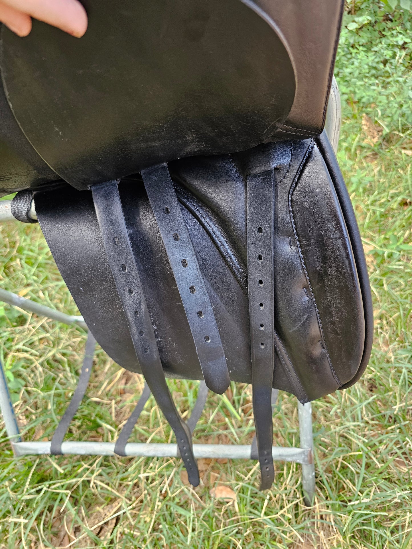 18" Stübben Tristan Dressage Saddle black