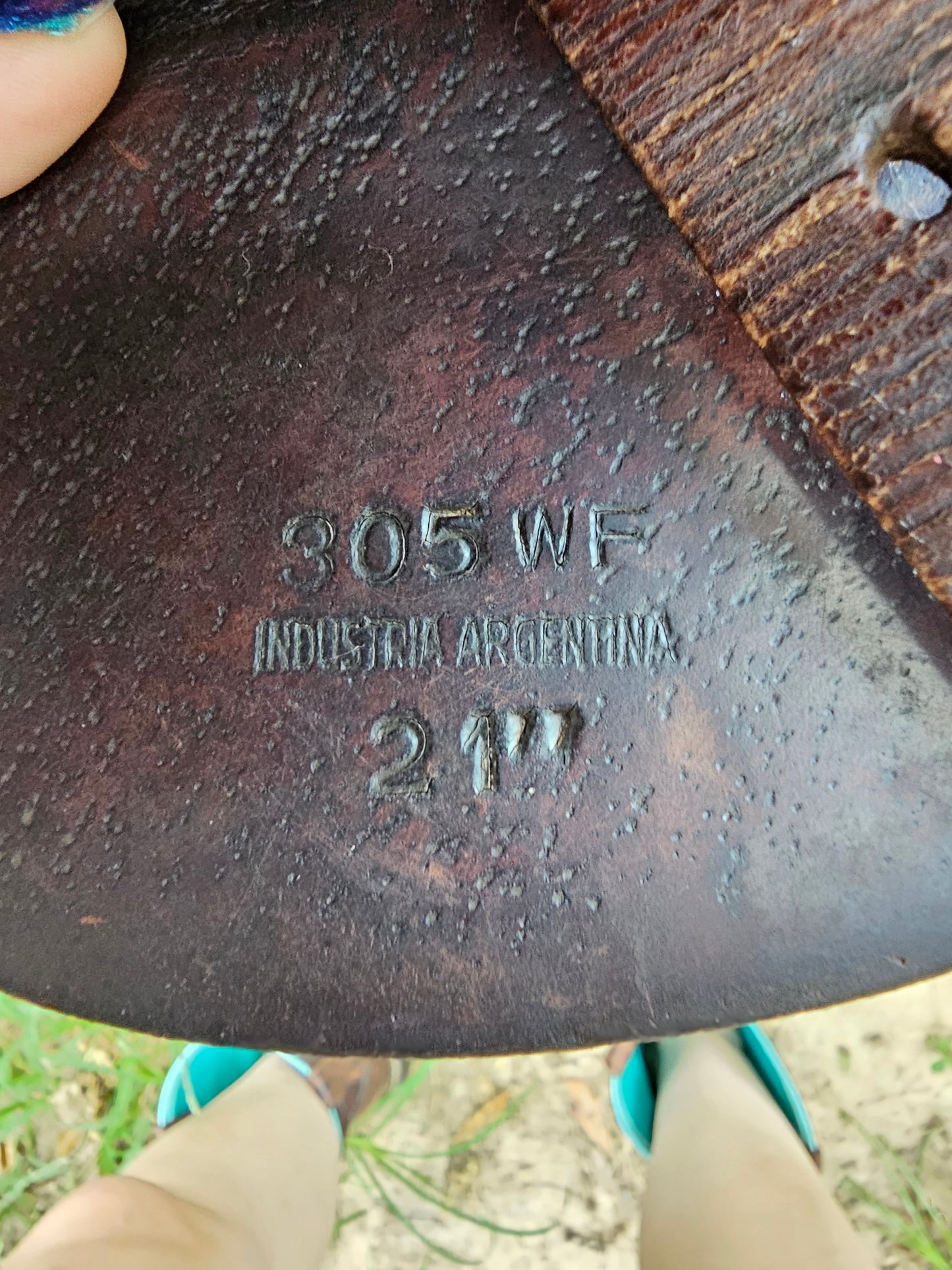 21" Borelli Cutback Saddle 305 WF used