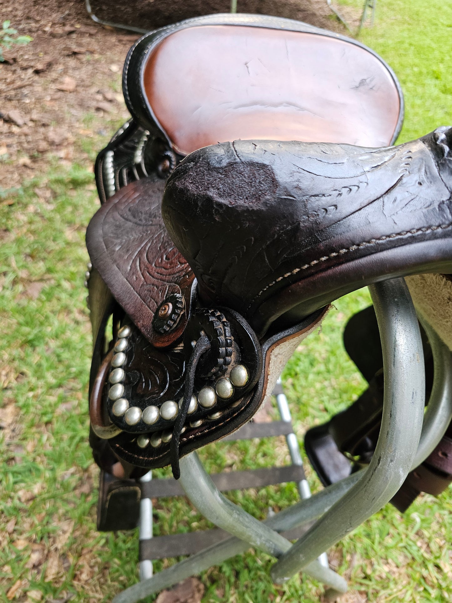 14.5" Western Saddle Vintage used