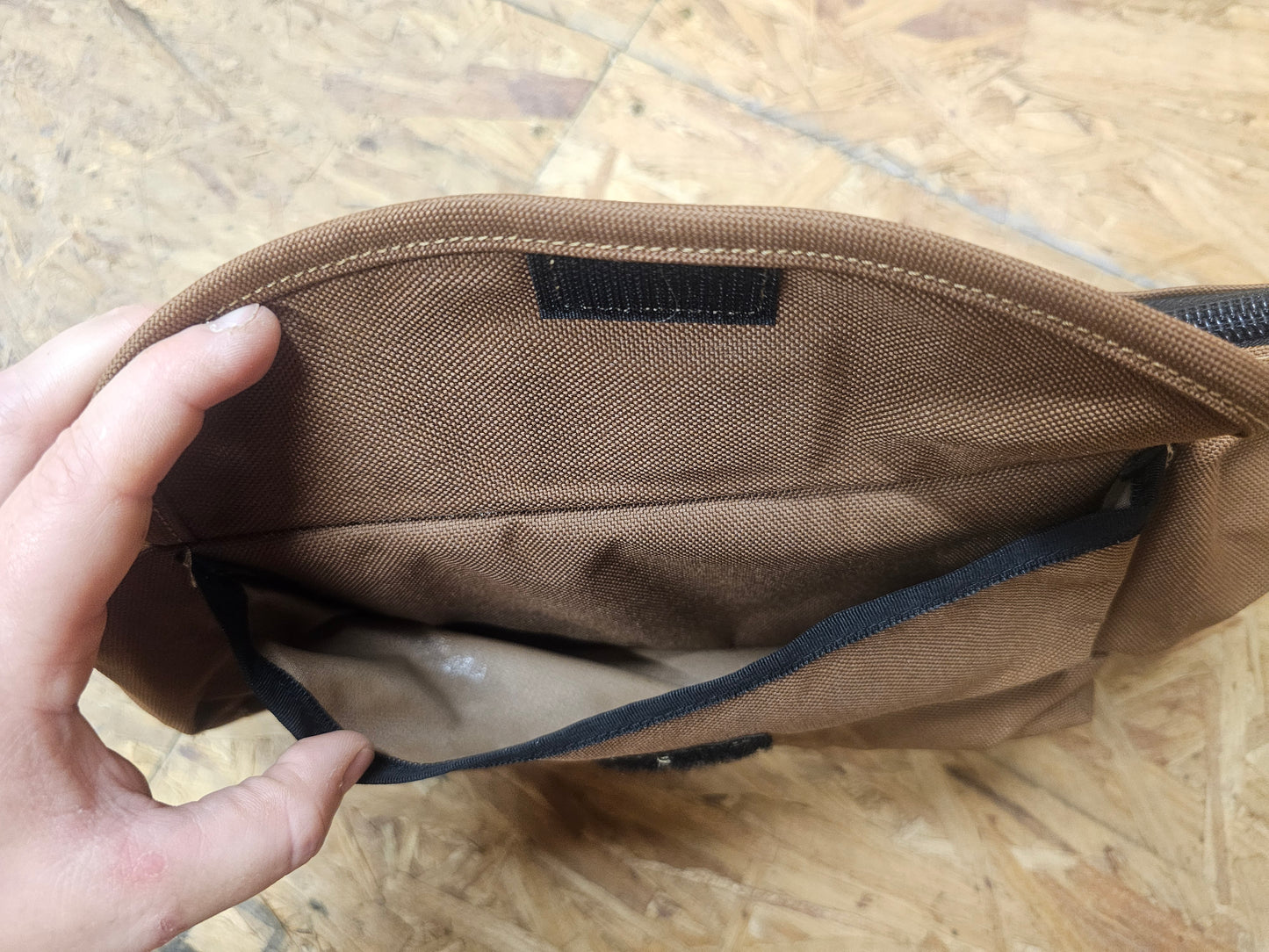 Cashel Saddle bag with integrated rain cover