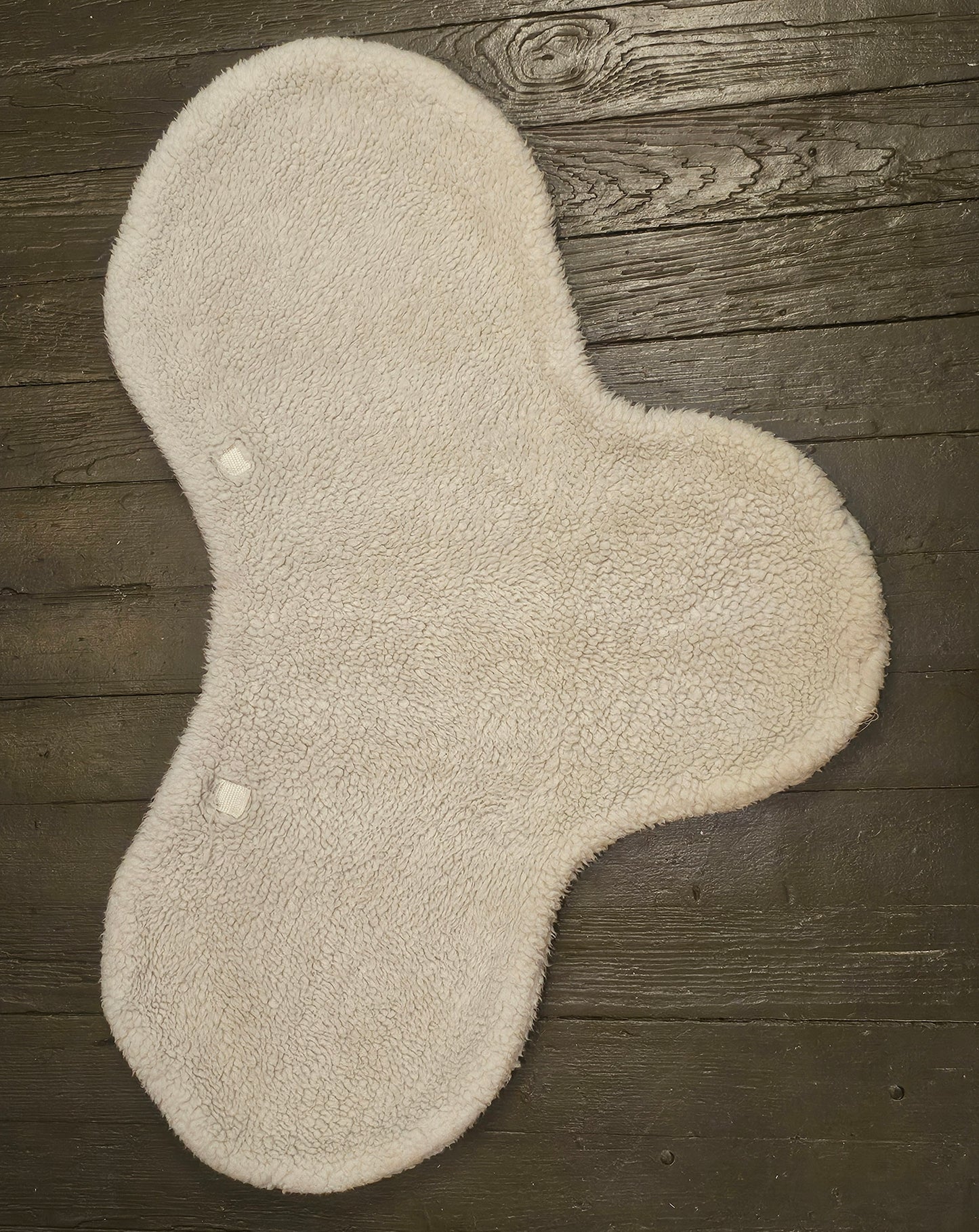 White Fitted AP Saddle Pad