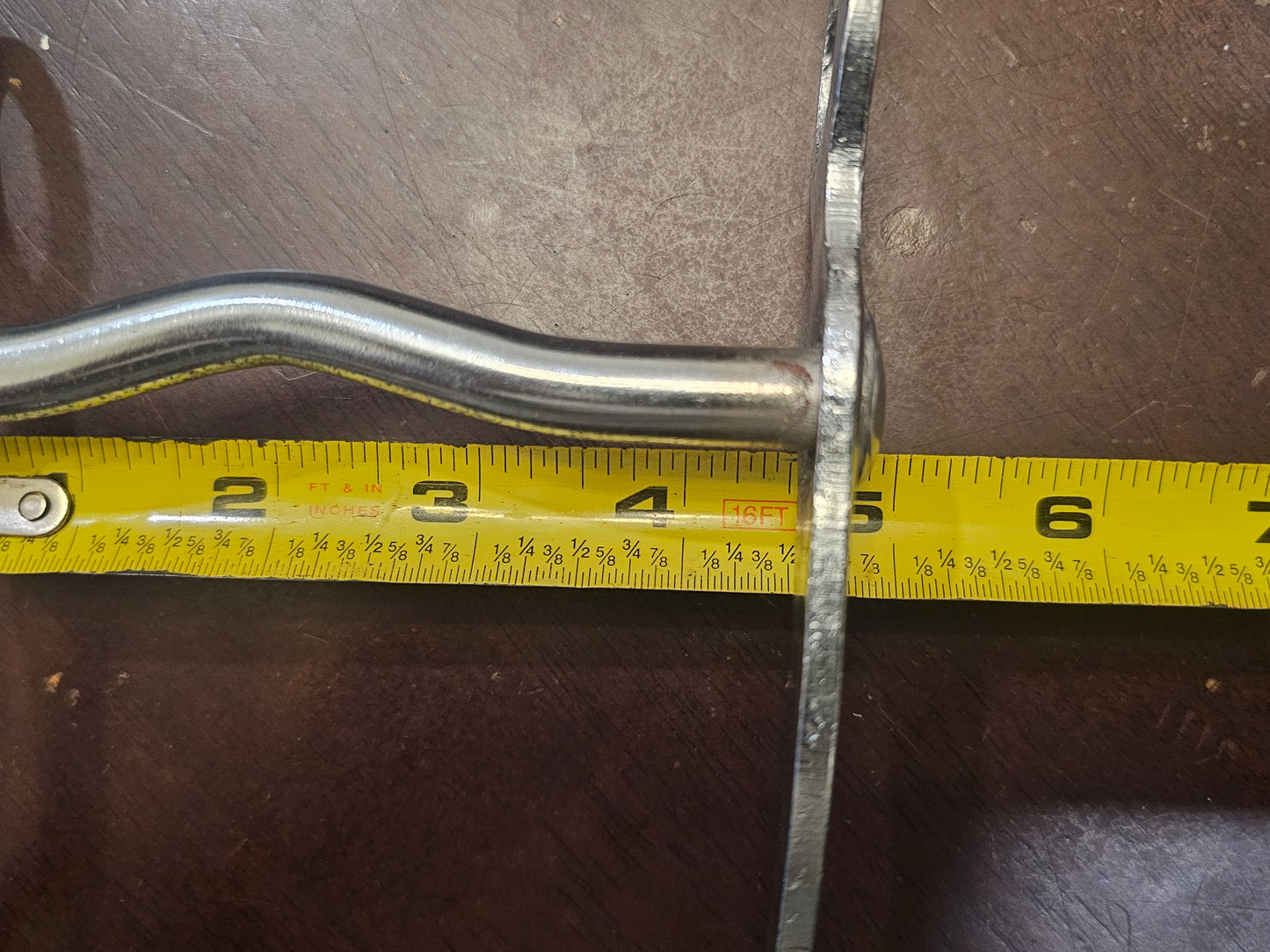 4.5" Curb bit, low port, Pony bit