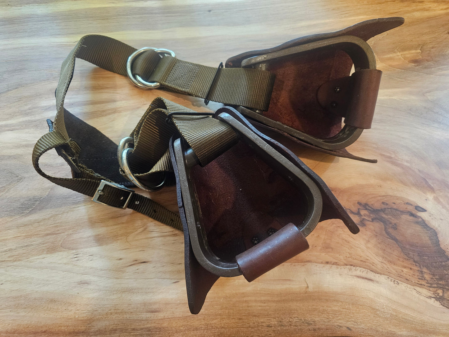 Buddy Stirrups Tapadero style used