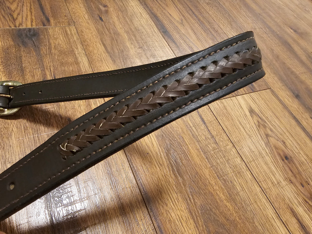 Leather halter used