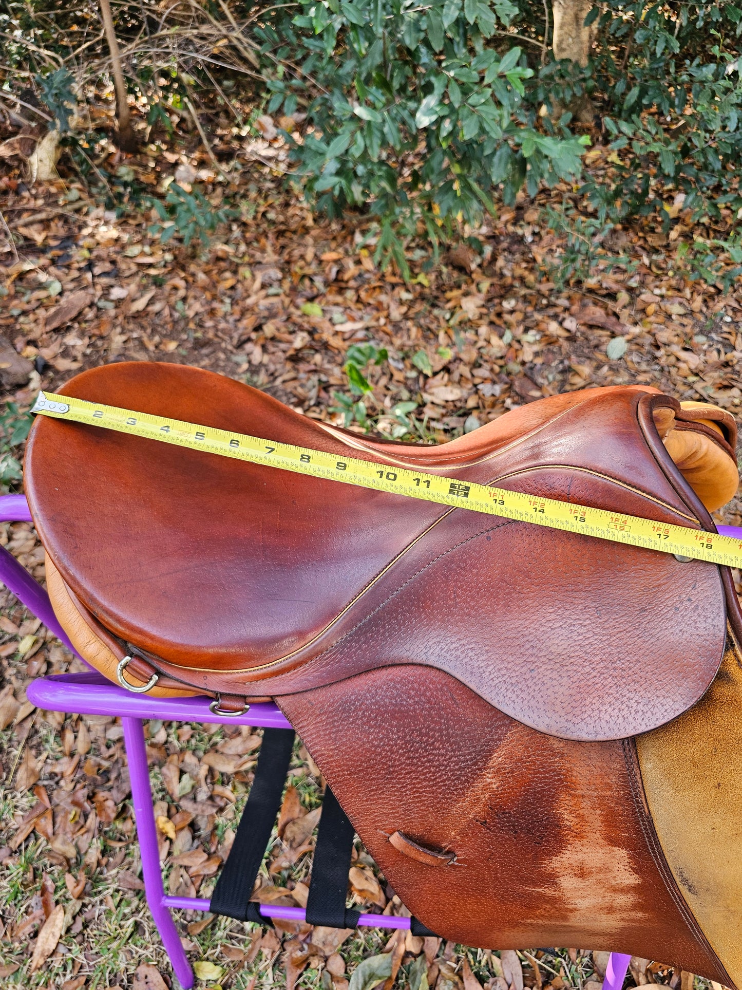 17" BT Crump All Purpose Saddle used