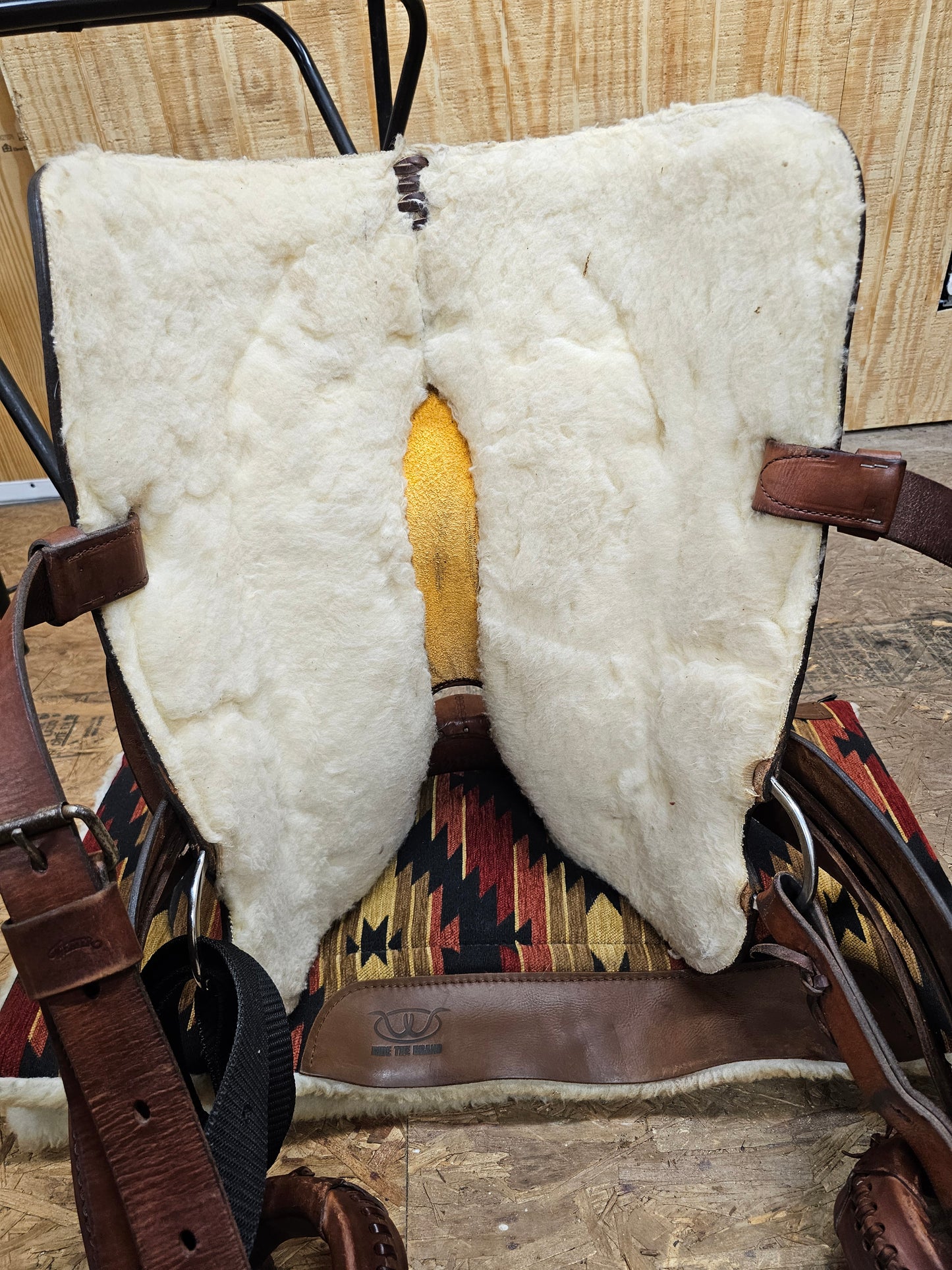 14.5" Western Trail Saddle Set used