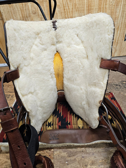 14.5" Western Trail Saddle Set used