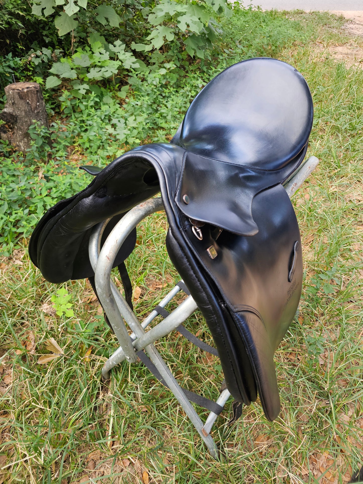 18" Stübben Tristan Dressage Saddle black
