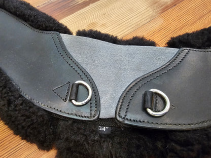 34" Total Saddle Fit Stretch tech Dressage Girth