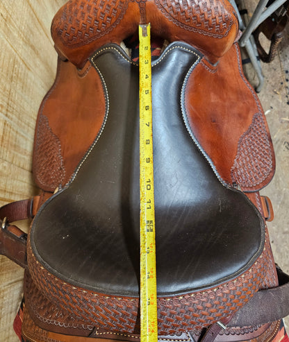 14.5" Western Trail Saddle Set used