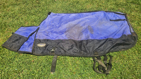 75" Tough 1 Turnout Rain sheet used