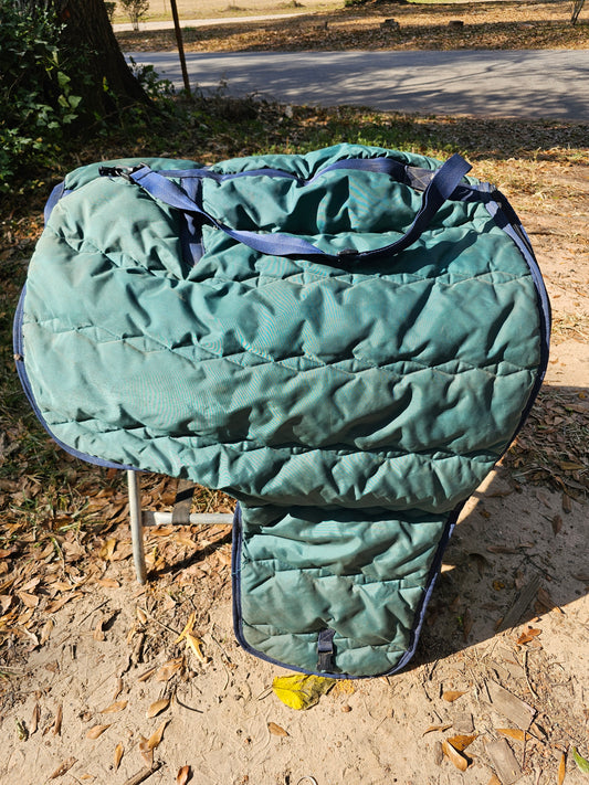 Carry cover bag for Western saddle used