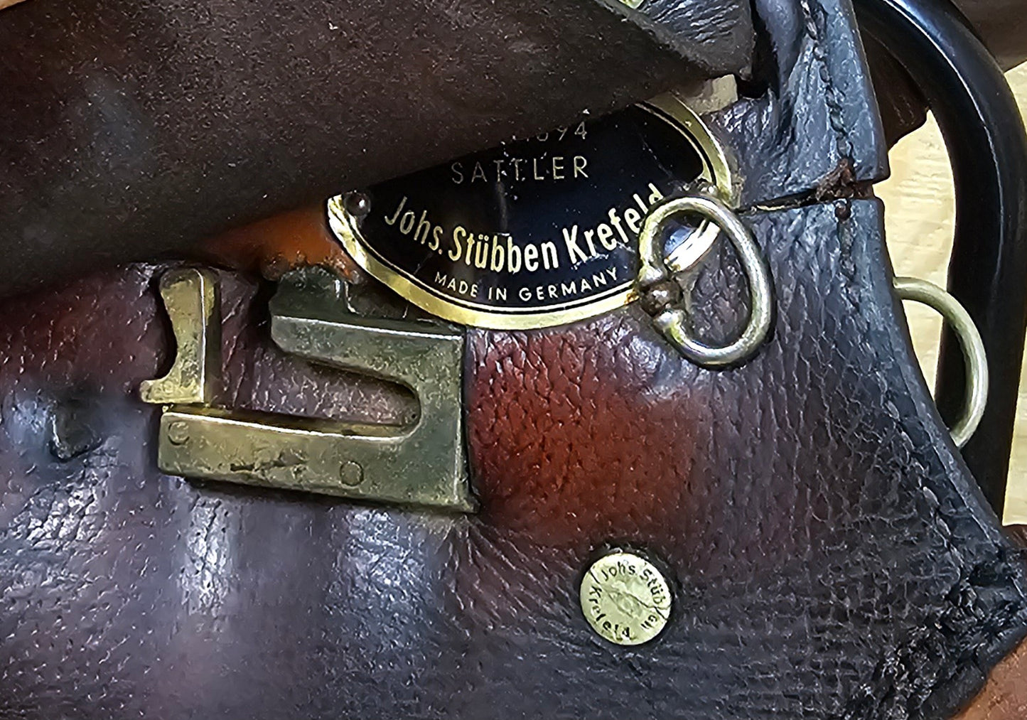 14.5" Stübben Rex English AP Saddle used