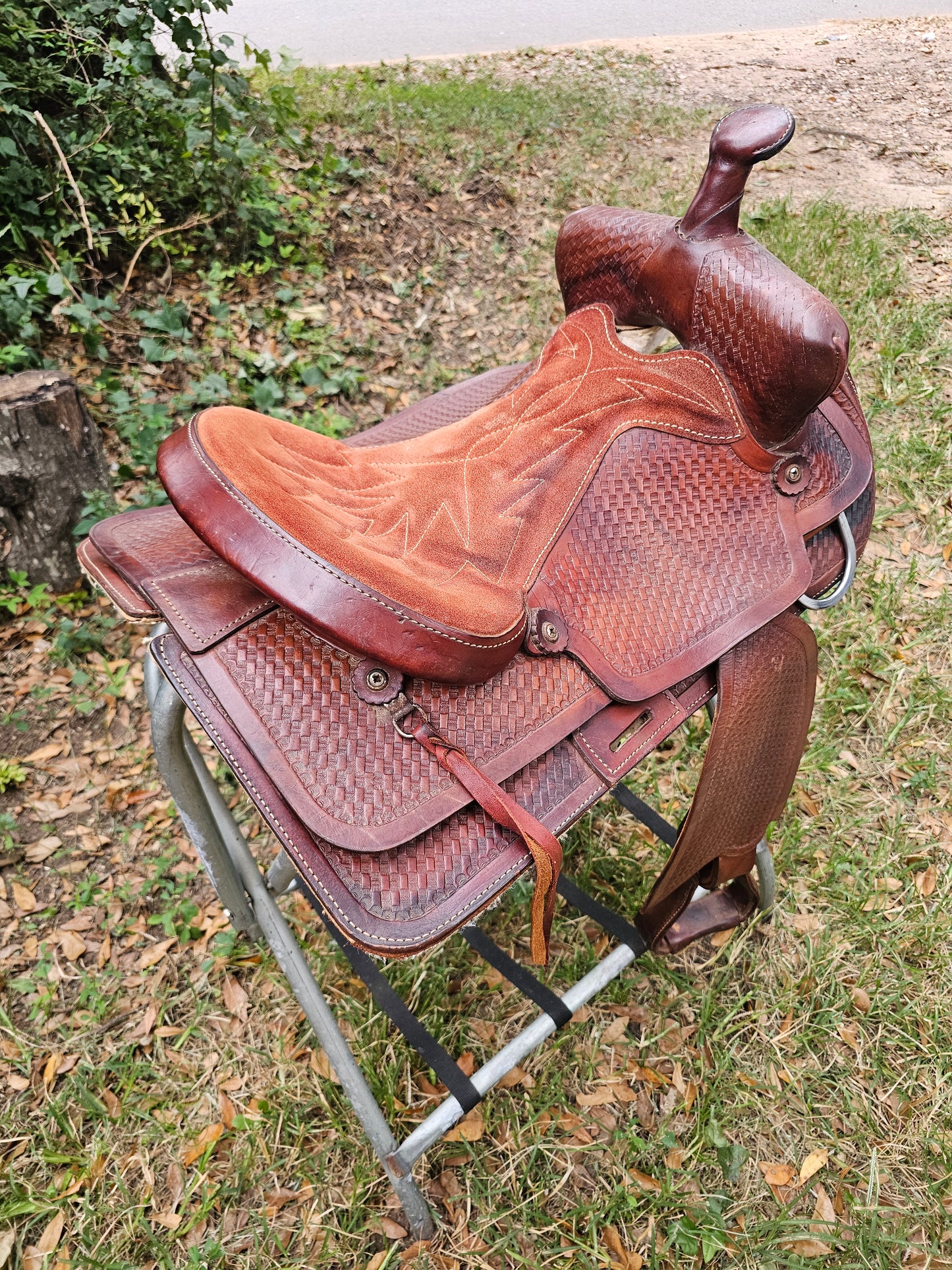 15" Dr J Western Pony Saddle