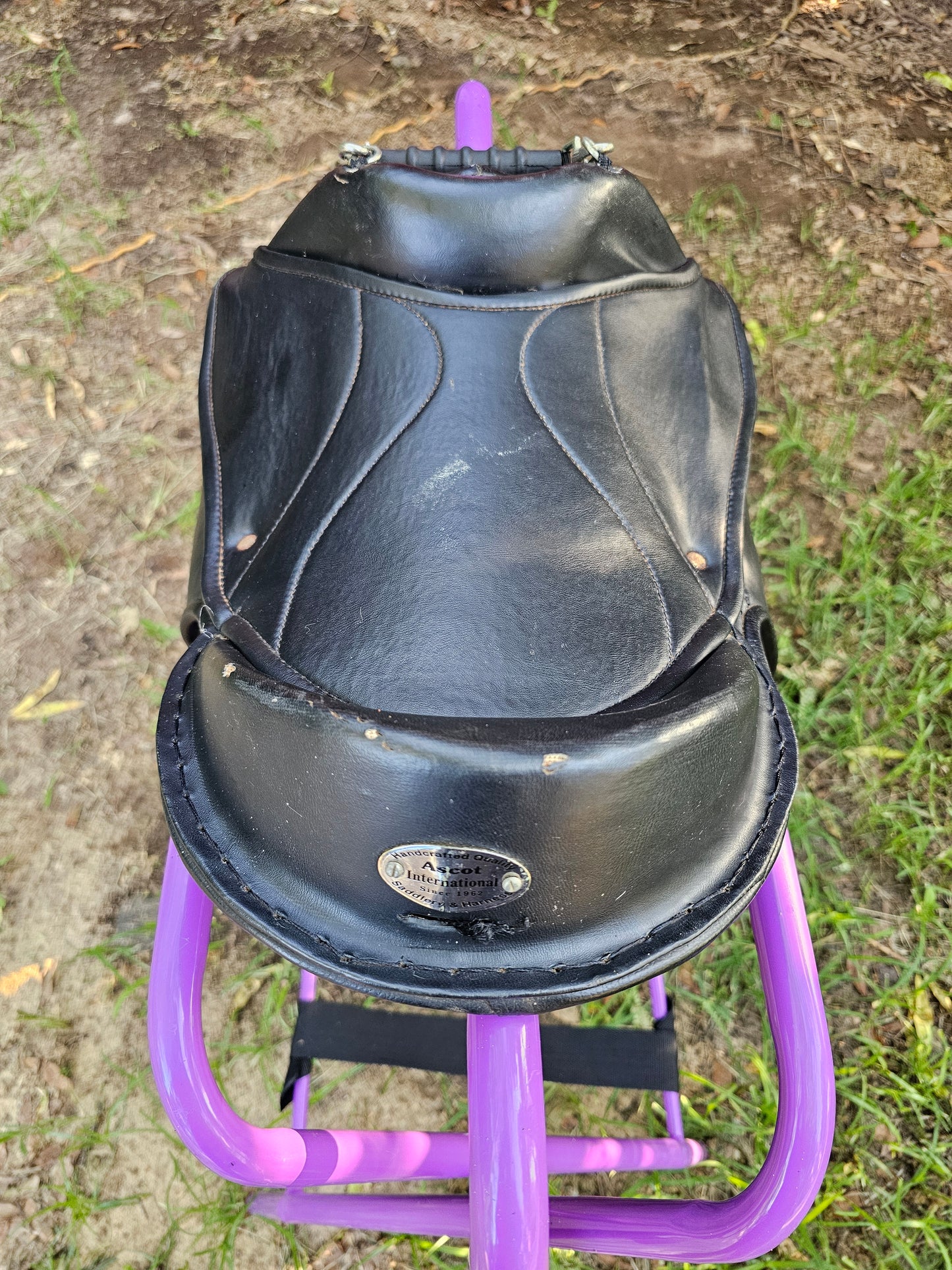 12″ Youth Leadline Economy Saddle By Ascot