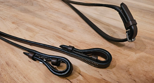 New 9 ft English Plain Reins