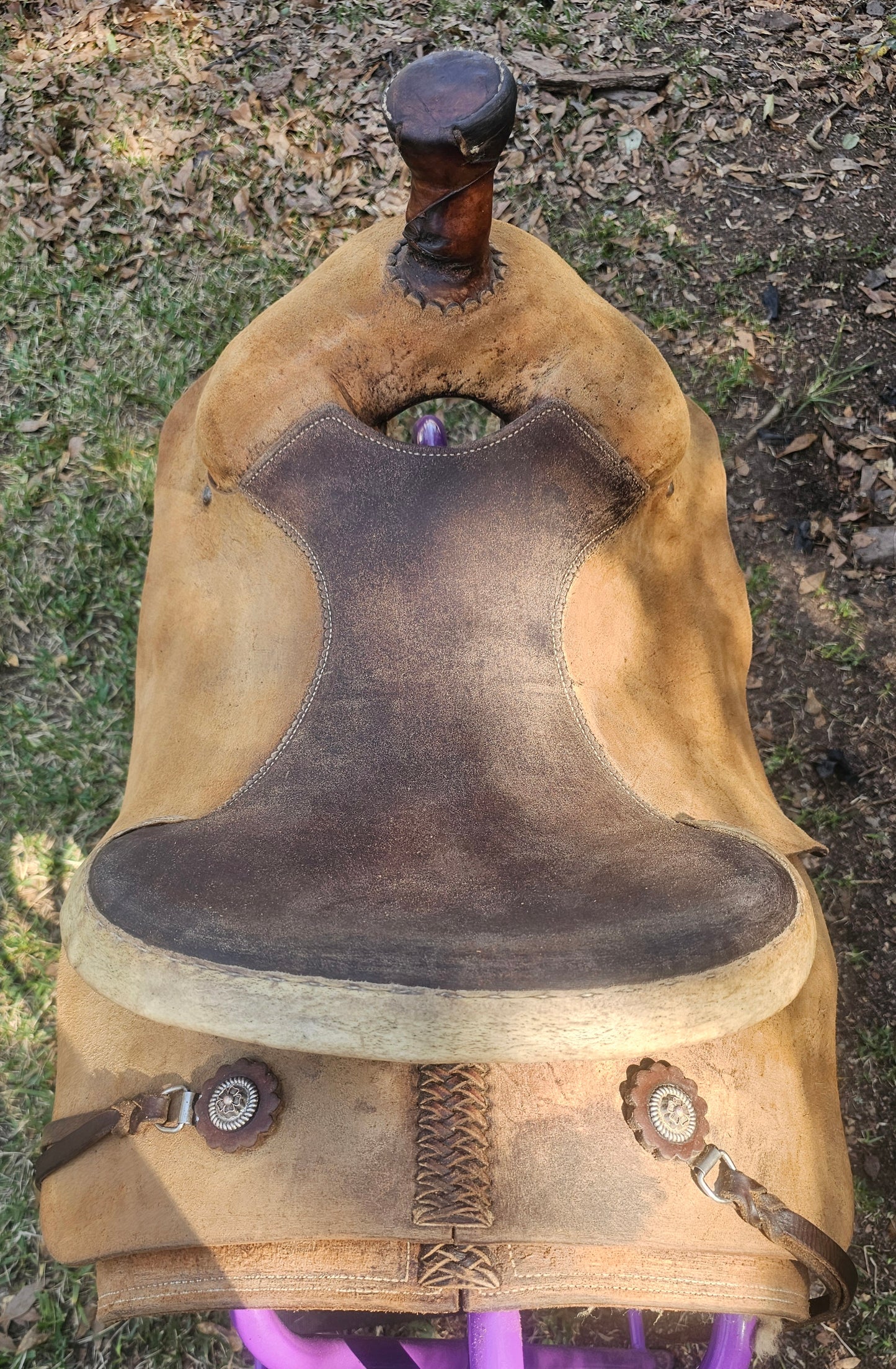 15" Western Ranch Roping Saddle