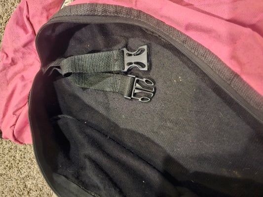 Used bridle bag pink