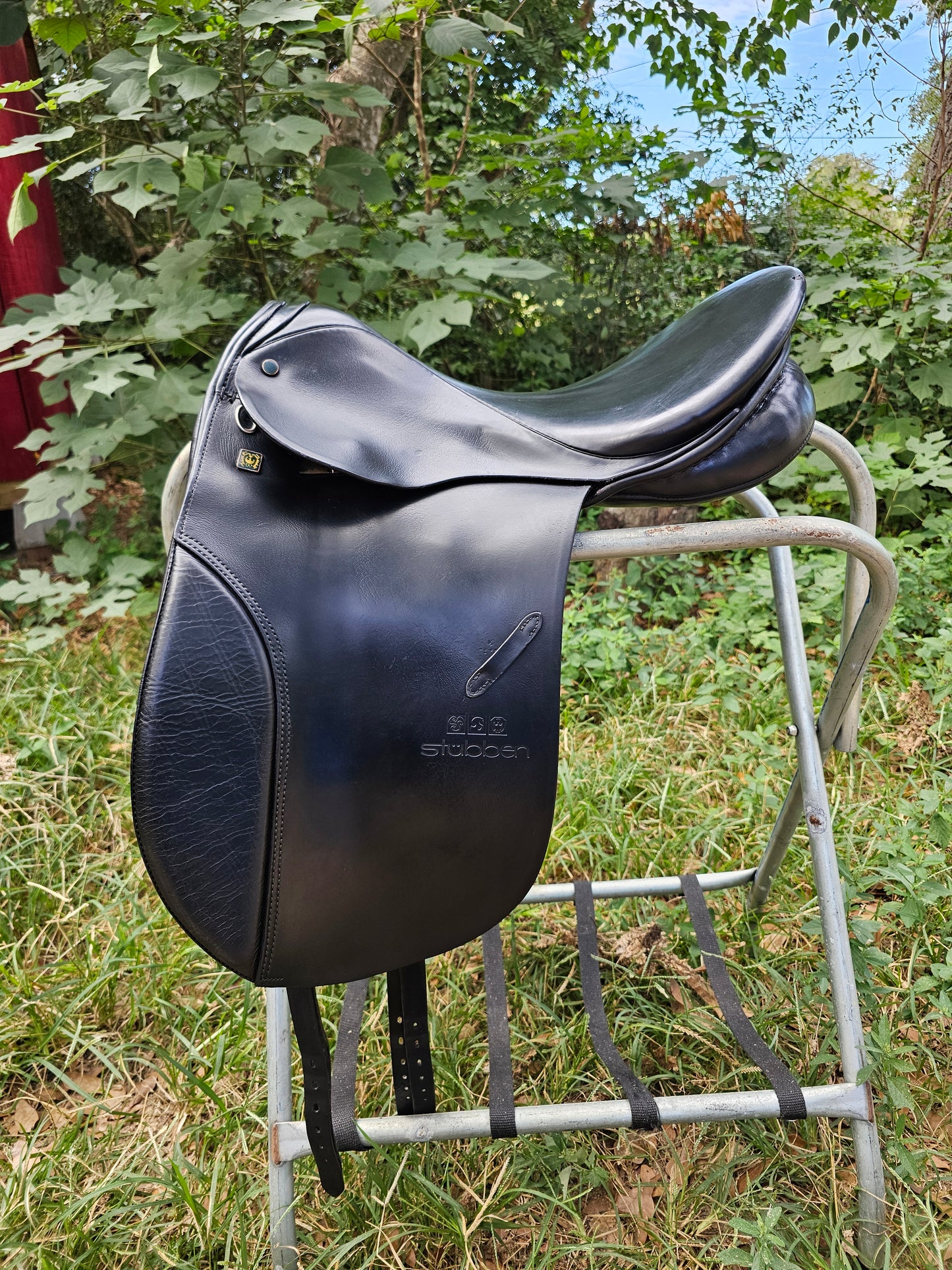 18" Stübben Tristan Dressage Saddle black