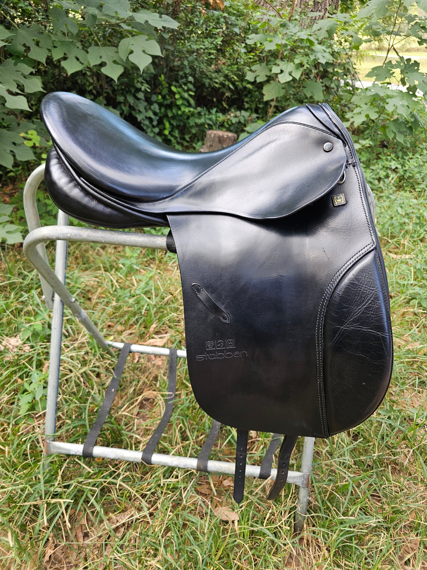 18" Stübben Tristan Dressage Saddle black