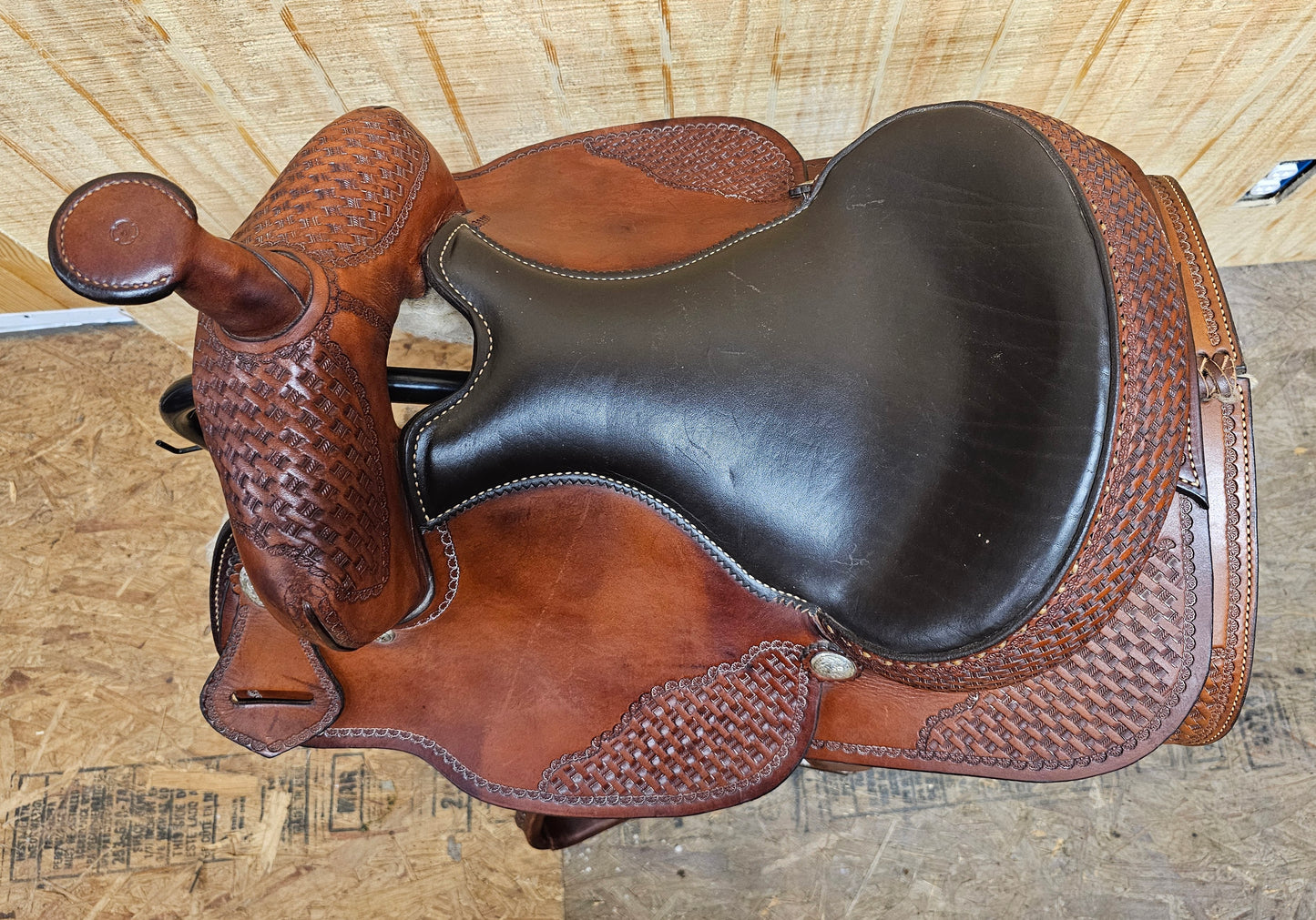 14.5" Western Trail Saddle Set used