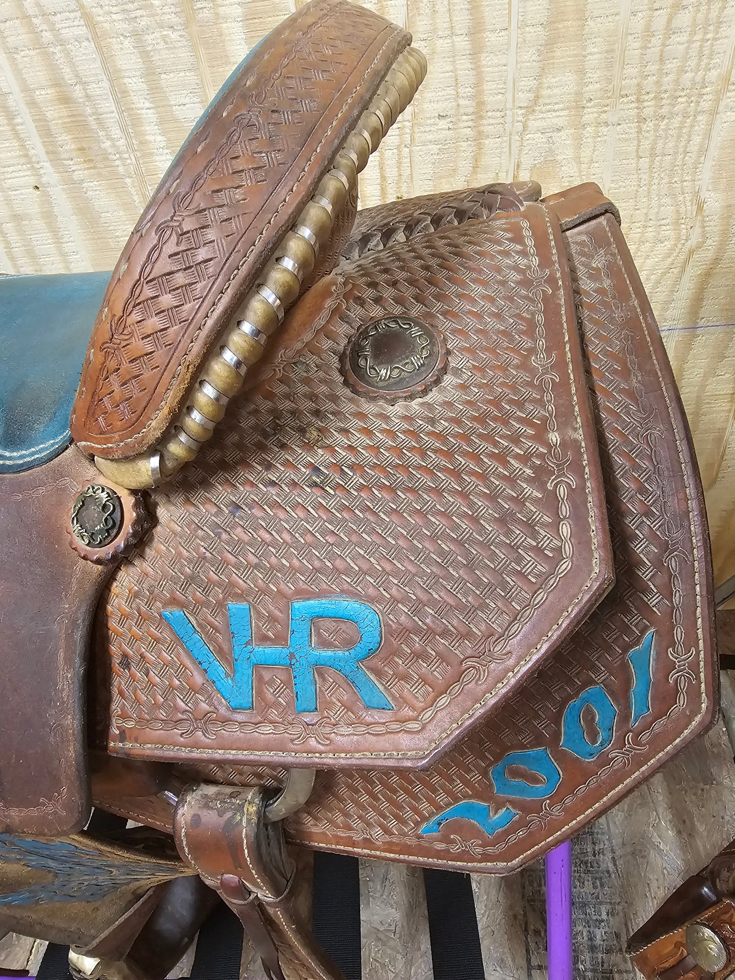 15" Running P Roping Trophy Saddle