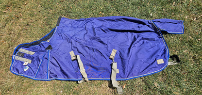 80" Kensington Platinum Turnout horse blanket used