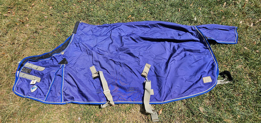 80" Kensington Platinum Turnout horse blanket used